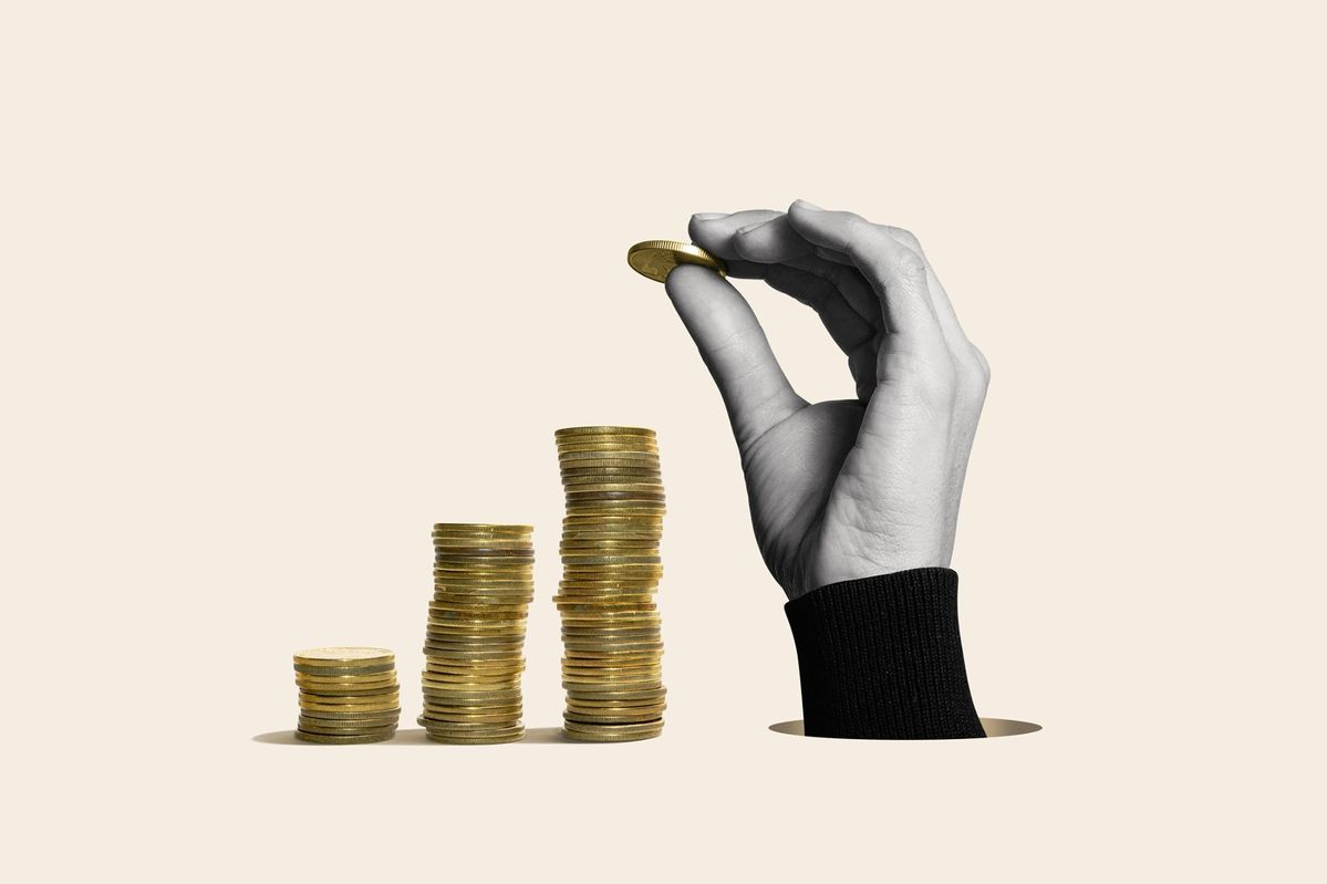 Smart investment illustration